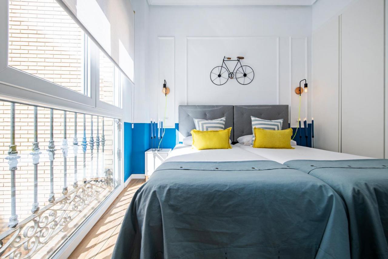 Acogedor Y Centrico Apartamento En Gran Via Madrid Luaran gambar